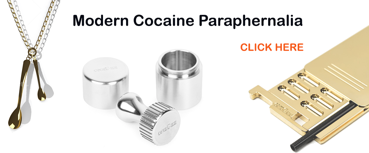 Accessoires moderne pour cocaïne 